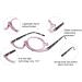 Bavooty Makeup Reading Glasses - Rotatable Single Lens Presbyopia & Hyperopia Solutions for Women - Brown 2.00 - Buy Online on GoSupps.com