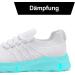 Buy ZDFQLGV Women's White Sports Shoes - Comfortable Slip-On Tennis Running & Hiking Footwear | Light & Breathable Fitness Shoes - EU 38 - Buy Online on GoSupps.com