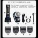 Buy 2-in-1 Men's Electric Hair Clipper & Groin Trimmer - Rechargeable Body Grooming Razor for Pubic & Bikini Hair Removal - Buy Online on GoSupps.com