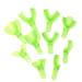 Healifty Dental Disposable Trays Impression Trays 10pcs (light green)