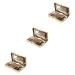 FOMIYES 3 Pcs 10 Christmas Valentines Day Eyeshadow Palette Eye Shadow Tray Bright 1 count (Pack of 1) As Shownx3pcs