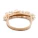Baby Girl Flower Headbands Set - 3Pcs Elastic Hair Band Crown Wraps for Newborn Infant Toddler by mligril (Beige) - Buy Online on GoSupps.com