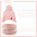 XIAOHAWANG Striped Winter Beanie Hat for Kids 4-8 Years - Pink (Hat+Scarf) - Buy Online on GoSupps.com