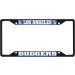 Los Angeles Dodgers Metal License Plate Frame - Black Finish by Fan Mats - Buy Online on GoSupps.com