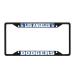 Fan Mats 31309: Los Angeles Dodgers Metal License Plate Frame Black Finish