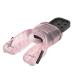 Silicone diving mouthpiece diving snorkel mouthpiece 10 cm / 3.9 inch long comfortable fit flexible for breathing controllers of the second stage (beautiful powder)
