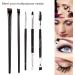 Eyebrow Brush Bevelled Make-Up Brushes Eye Make-Up Paints Angled Eyeliner Brush Concealer Brush Bevelled Eyebrow Brush Double Ended Eyelash Brush - Buy Online on GoSupps.com
