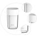 Cabilock Portable Travel Toothbrush Mug - White Plastic | Ideal for International Shipping - Buy Online on GoSupps.com