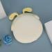 HURRISE Lighted Mirror Lightweight Mirror with Lights Travel Mirror 3000mAh USB Power Bank Compact Mirrors Travel Use for Home Use Touch Up Daily Use (Yellow) - Buy Online on GoSupps.com