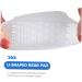 FOMIYES U-Shaped Heel Pads - Invisible Half Gel Insoles for High Heel Pain Relief - Unisex Ankle Support & Cushioning - Buy Online on GoSupps.com