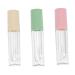 1 Jeu Tubes De Rangement Pour Gloss Flacons Vides Pour chantillons Diy Et Voyage Al atoires Couleur Al atoire 3 Pi ces
