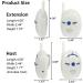 Guazi Store Wireless Audio Baby Monitor - Children's Voice Walkie-Talkie with 2-Way Call Function - Buy Online on GoSupps.com