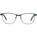 MMOWW Men's Rectangular Reading Glasses | Light Blue Metal Frame | Spring Hinges | Blue Light-Blocking | 1.5x Magnification - Buy Online on GoSupps.com