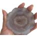 TRUSTTWO Natural Agate Geode Lotus Figurine Quartz Drusy Cluster Flower Mineral Specimen Healing Crystal Stone Wedding Party Decoration The New - Buy Online on GoSupps.com
