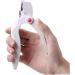 French Nail Clippers Nails Edge Trimmers False Nail Tip Scissors U-shaped Nail Clippers Salon Manicure Tool - Buy Online on GoSupps.com