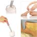 Premium Wax Spatula Set - 2PC Stainless Steel & Wooden Handle for Hair Removal | Spatola Cera for Cosmetics - Buy Online on GoSupps.com