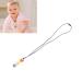 Baby Teether Necklace - Colorful Gum Massage Silicone Sensory Chew Pendant for Girls in Yellow - Buy Online on GoSupps.com
