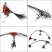 High Strength Surf Fishing Rigs with Swivel Snaps - 12pc Set - Buy Online on GoSupps.com