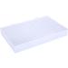 Qyebavge Empty Nail Tips Storage Box Clear Nail Art Decoration Container with 44 Compartments for Fake Nail Display - Buy Online on GoSupps.com
