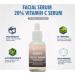 Glowy 20% Vitamin C Serum with Niacinamide & Hyaluronic Acid | Brighten & Hydrate Skin - International Shipping - Buy Online on GoSupps.com
