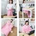 Portable Electric USB Heating Cushion - 3 Heating Levels Multifunctional Use at Home Office & Car - Pink 140x80 cm - Buy Online on GoSupps.com