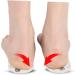 Healeved 2 Pairs Heel Pad Insoles - High Heel Cushions & Flat Foot Inserts | Orthopedic Gel Foot Support Pads 10.2x5.9cm - International Shipping - Buy Online on GoSupps.com