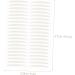 Beavorty 60 Sheets Double Eyelid Sticker Tape Double Sided Invisible Eye Stickers Beauty Supplies Tool - Buy Online on GoSupps.com