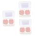 Solust 3 Series-Box glasses case Linnenetui Storage Box For glasses Portable lens pocket Lenal storage holder lentil storage contact lens container travel colored contact lenses chocolatex3st 5.5x2.5x2cmx3pcs
