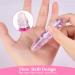 Roll Up Aoowu Glitter Lip Gloss - 6 Pack Colorless Roll-On Lip Glow Oil | Long-Lasting Moisturizing Lip Oil for Nourishing Glossy Lips - Buy Online on GoSupps.com