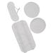Adjustable Reusable Castor Oil Neck Pack for Thyroid Inflammation - Washable White Set - Buy Online on GoSupps.com