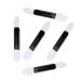 SOESFOUFU 50pcs Lipstick Kit Dual Eyeshadow Brush Eye Shadow Applicator Smudge Brush Sponge Stick Travel Oval