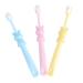 Beaupretty 3pcs pbt Soft Fur pp Oral Care Oral Care Toothbrush Child Cartoon Toothbrushes PRT Toothbrush Tool Travel Tooth Brush Manual Manual Toothbrush 1 Count (Pack of 1) As Shown