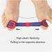 TOSSPER Elastic Big Toe Valgus Correction Belt - Thumb Straightening Training Band for Effective Toe Exercise - Red - Buy Online on GoSupps.com