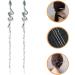 Hair Sword 2 Pieces Hair Eating Sticks Hair Stick Chinese Hemfu Headwear Hair Pin Hair Stick Hanfu Chignon Hair Styling Accessories Silver Hair Sticks Silver - Buy Online on GoSupps.com