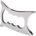 Verdant Touch Acupuncture Scraper - 304 Stainless Steel Gua Sha Board for Body Massage & Health Care - 15cm Long - Buy Online on GoSupps.com