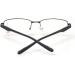 Kerecsen Progressive Multifocus Reading Glasses - Metal Half Frame Black 2.0 Diopters - International Shipping Available - Buy Online on GoSupps.com
