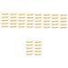 Balacoo 50 pcs Headband Skin Fake Supply Eyebrow Professional Practice for Silicone Beginner