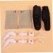 Healeved 12pcs Toe Strap Kit - Gel Toe Separator & Big Toe Straightener Set for Arch Support Bands and Silicone Holder - Black - Buy Online on GoSupps.com