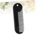 Doitool Black Pocket Comb for Men - Robust Hair Styling & Mustache Grooming | Mini Travel Comb for Hair & Beard - Buy Online on GoSupps.com
