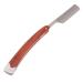 Professional Straight Razor for Men - Wood Steel Barber Shaving Razor for Home & Salon Grooming | 1 Count - Buy Online on GoSupps.com