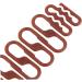 Durable and Professional 2 Pcs Fashion French Hair Styling Clip Stick Bun Maker Braid Tool Hair Accessories Hair Braiding Tool Brown - Buy Online on GoSupps.com