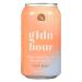 Gldn Hour Peach Ginger Collegen Sparkling Water 6x355ml