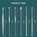 7PCS Steel Ear Scoop Earwax Cleaning Tool Set - Ear Wax Removal Kit for Adults and Children - Buy Online on GoSupps.com