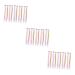 FOMIYES 30 Pcs Transparent Tube Mascara Brush False Lash Mascara Diamond Eyelash Tube Small Eyelash Brush
