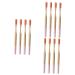 FRCOLOR 12 Pcs Toothbrush Organic Tooth Brush Sustainable Tooth Brushes Baby Tooth Brush Tooth Brush for Kids Infant Bristle Travel Baby Suits Bamboo Clean Pink Toddler Charcoal