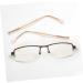 Buy BUIFULSIC Metal Glasses Accessories - Stylish Ros gold Frames & Legs for Ultimate Comfort - Buy Online on GoSupps.com