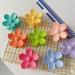 TODEROY 6 PCS Matte Flower Hair Claw Clips - Non-Slip Big Hair Catch Barrettes for Women & Girls - Plastic Jaw Clamps for Thin & Thick Hair - Acrylic Hair Accessories in 6 Colors - Buy Online on GoSupps.com