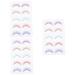 Beaupretty 15 Pairs Colored False Eyelashes Fake Eyelashes Fake Lashes Natural False Eyelashes Colorful Eyelash Girls Fake Eyelash Performance Eyelashes Cosmetic Eyelashes 3d Eyelashes Dense