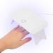 Mini 24w Foldable USB Nail Dryer | Energy Saving LED UV Lamp for Gel Polish | Single Key Operation for Home Use - Buy Online on GoSupps.com