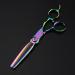 Hair Cutting Scissors 6 Inch Professional Upscale Scissor Rainbow Damascus Hair Scissors Haircut Thinning Barber Cutting Shears Hairdressing Scissors Set - Buy Online on GoSupps.com